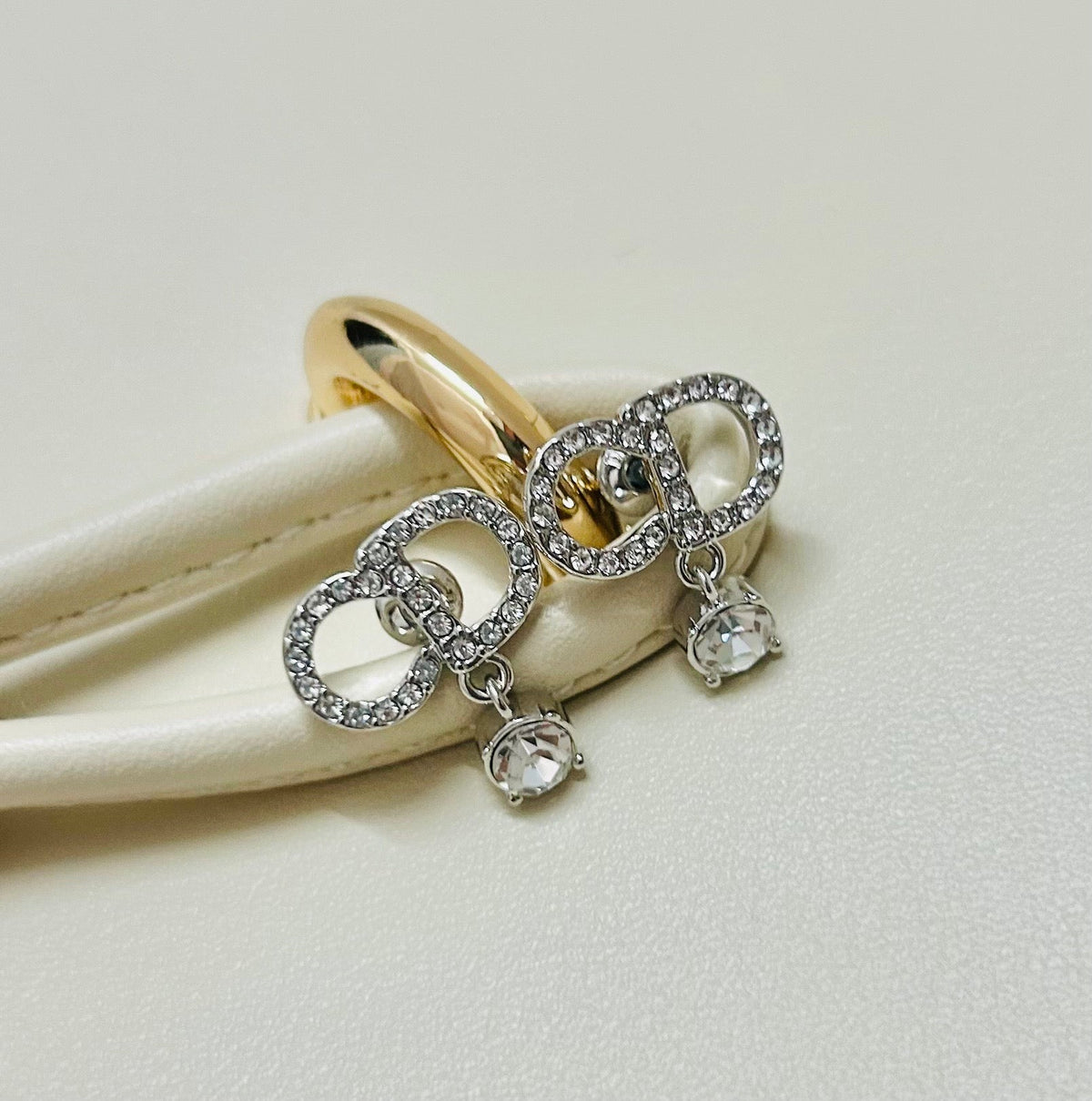 Martin Graham earrings in polished metal-tone – main product view