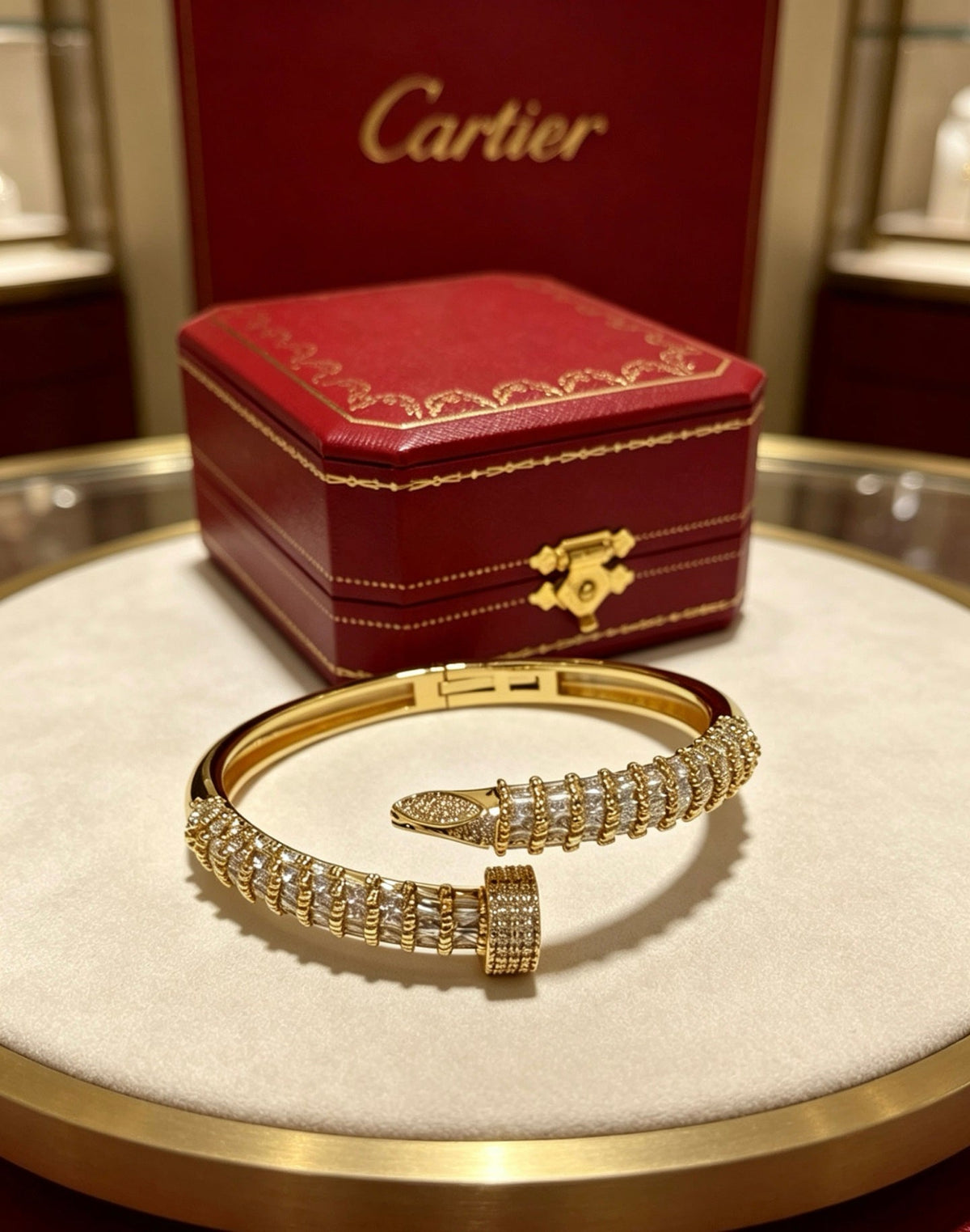 Martin Graham bracelet in polished metal-tone – main product view