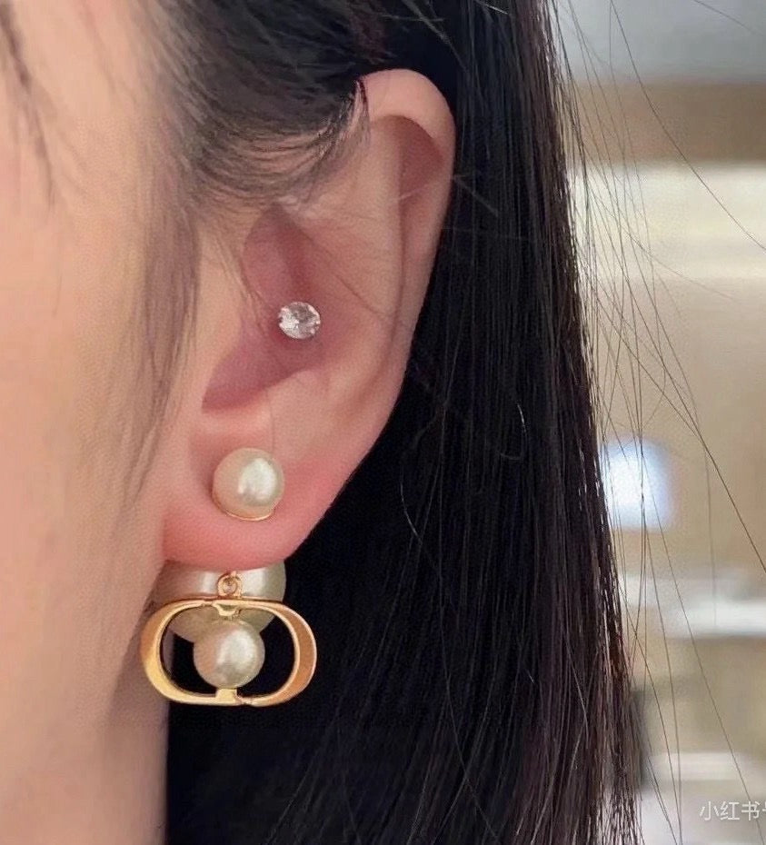 Martin Graham earrings in polished metal-tone – main product view