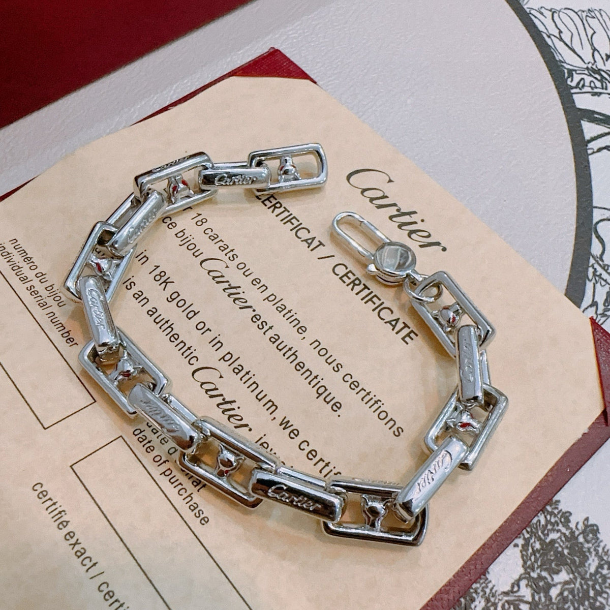 Martin Graham bracelet in polished metal-tone – main product view