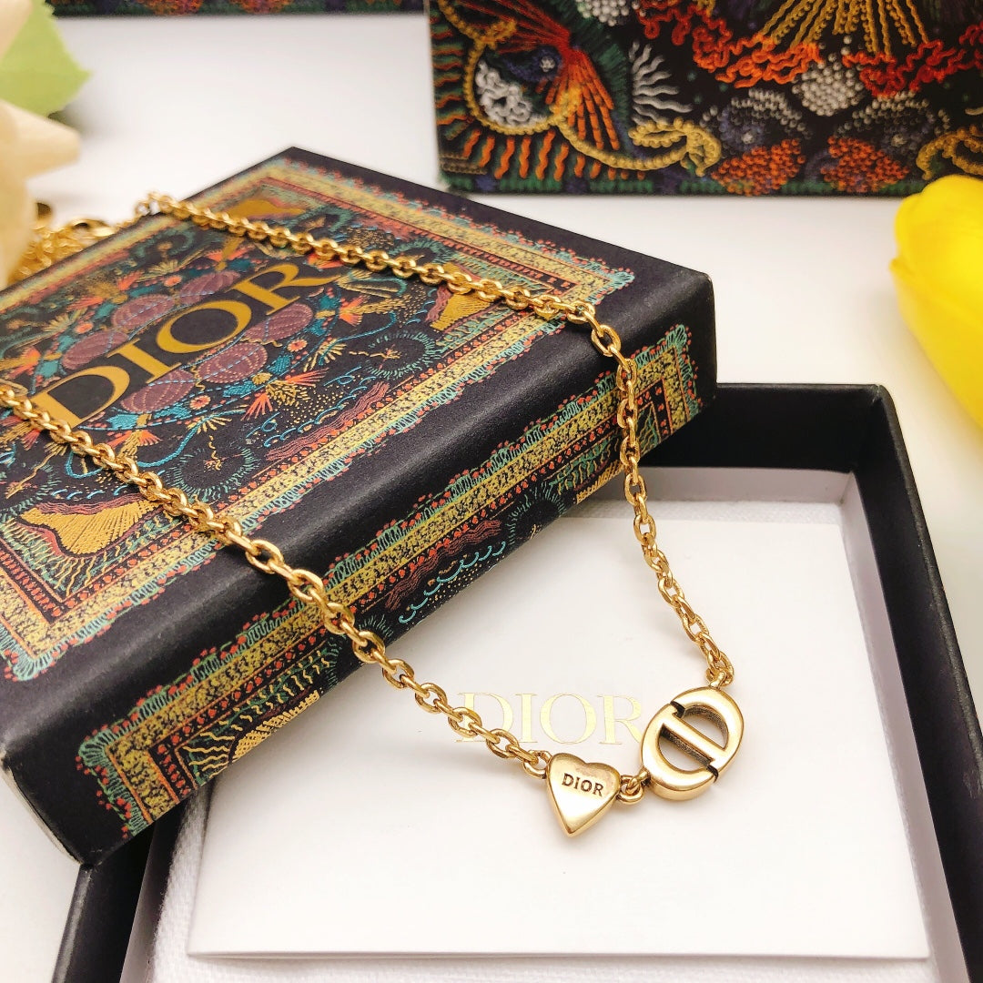 Martin Graham pendant necklace in polished metal-tone – main product view