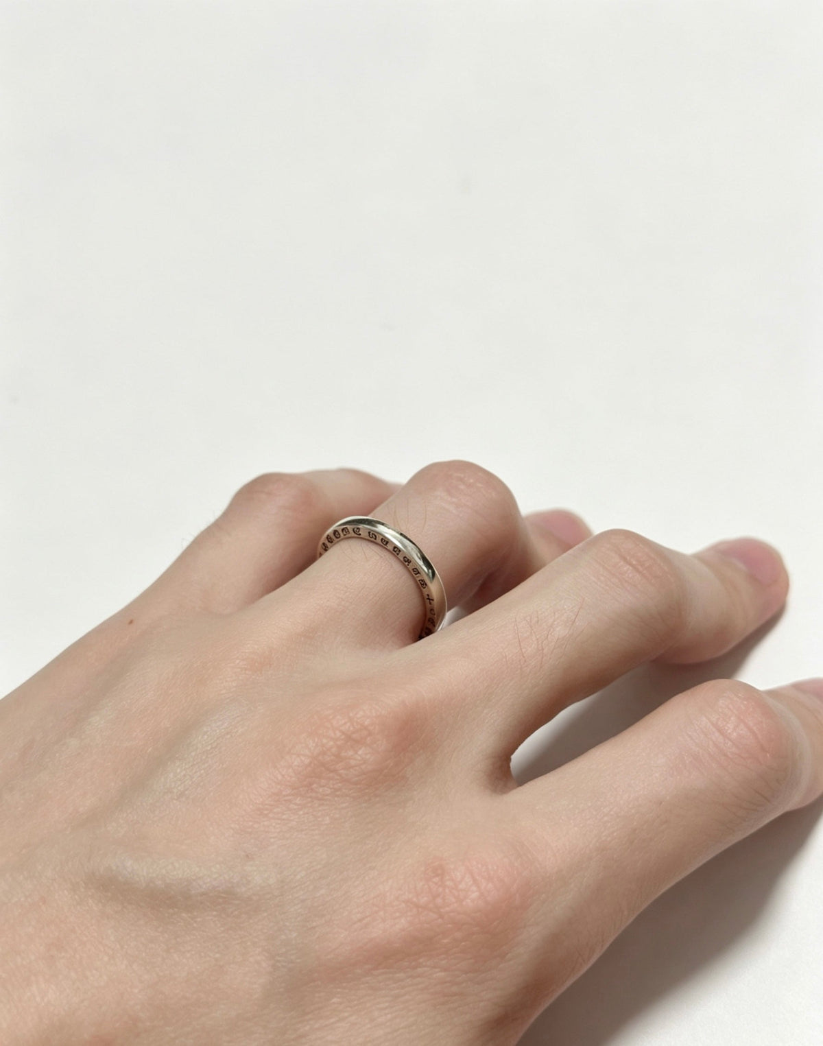 Martin Graham ring in polished metal-tone – main product view