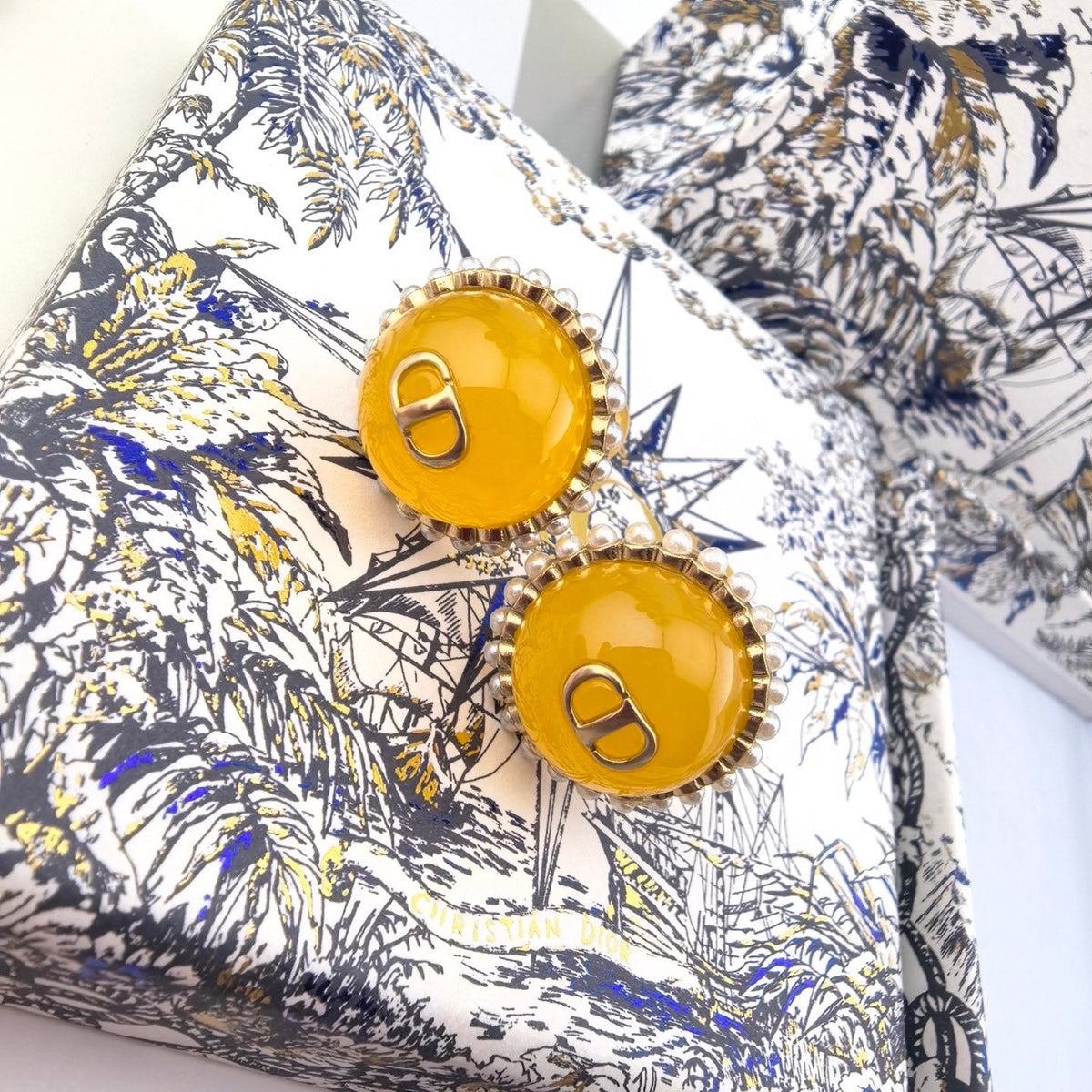 Martin Graham earrings in polished metal-tone – main product view