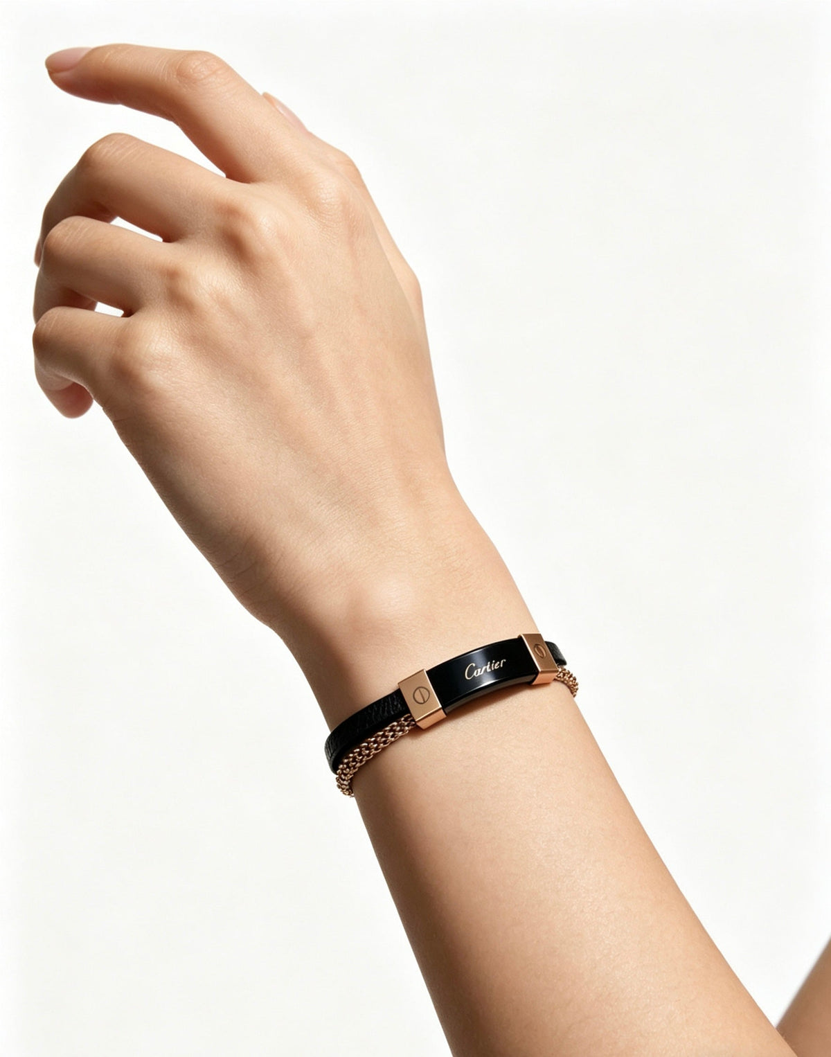 Martin Graham bracelet in polished metal-tone – main product view