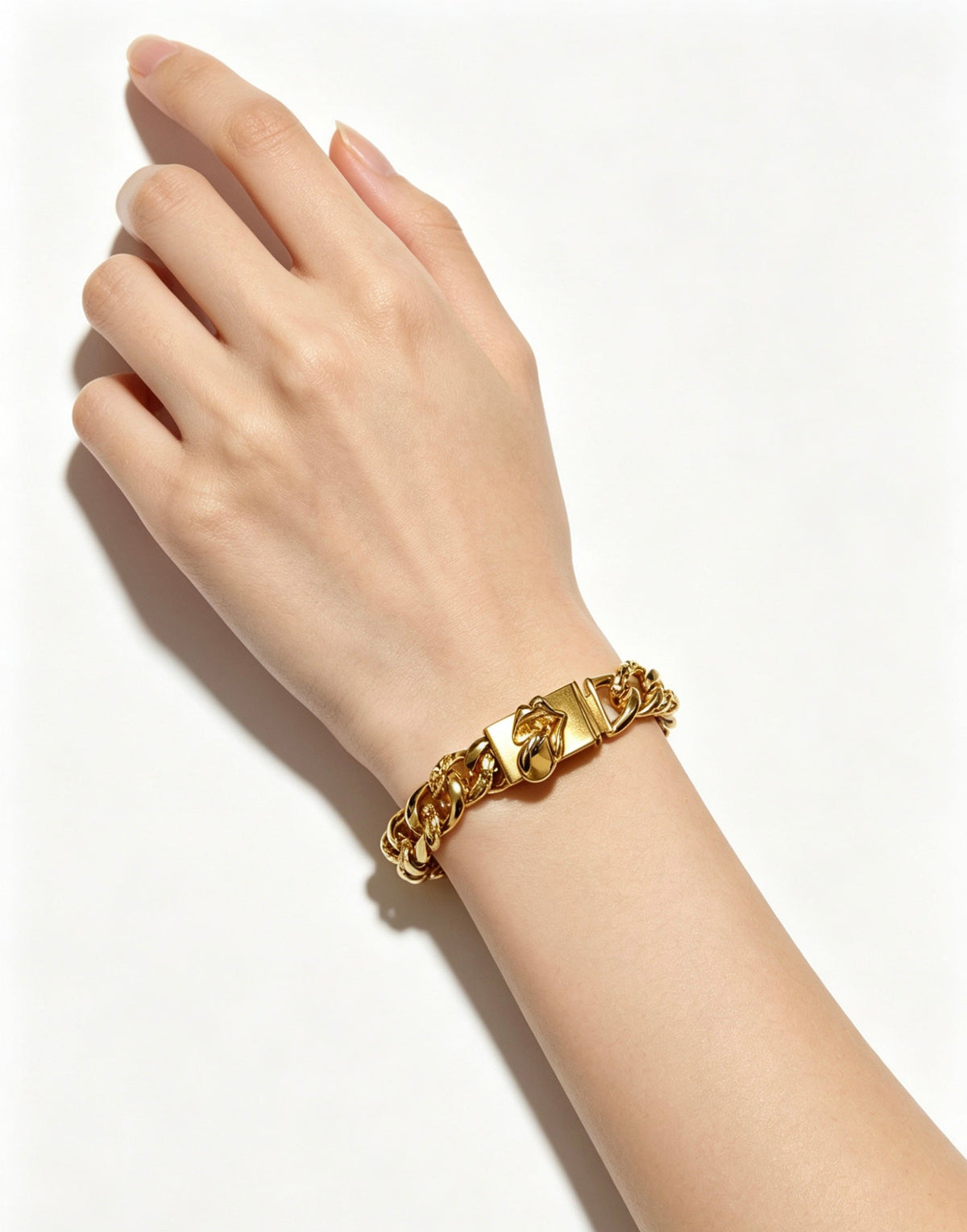 Martin Graham bracelet in polished metal-tone – main product view