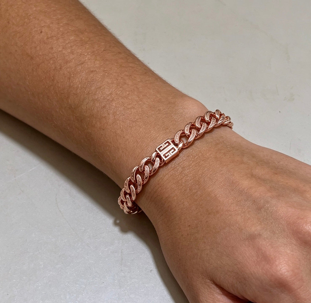 Martin Graham bracelet in polished metal-tone – main product view