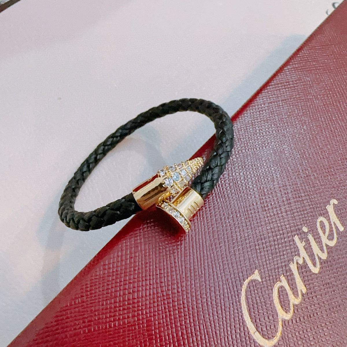 Martin Graham bracelet in polished metal-tone – front view