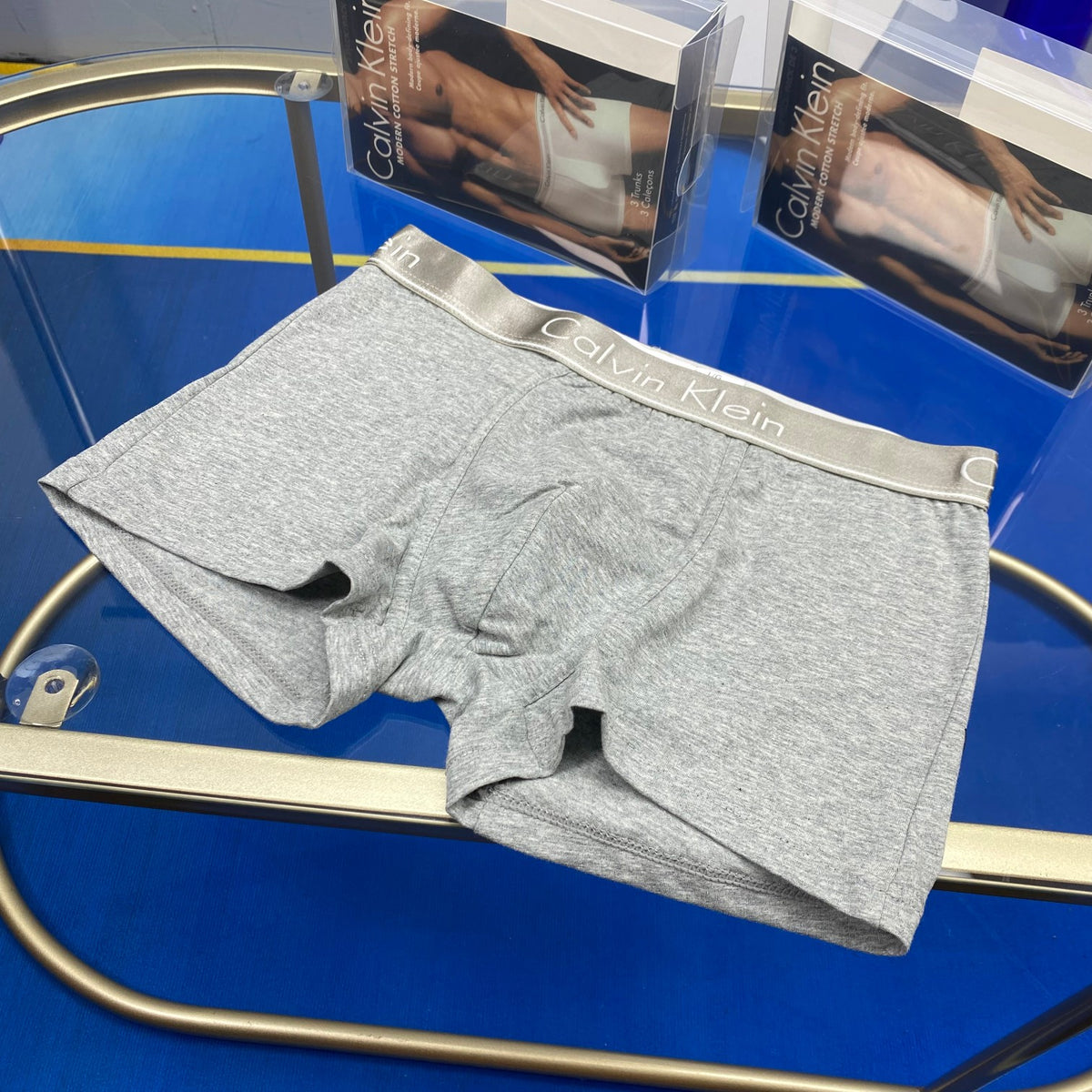 Calvin Klein Tonal Waistband Men's Boxer Briefs - 3-Piece Box