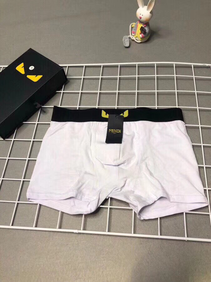 Fendi Eye-Shaped Waistband Motifs Men's Boxer Briefs
