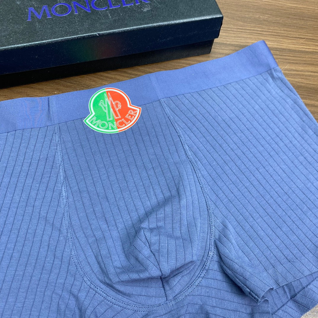 Moncler Modal Circular Patch Details Men's Boxer Briefs