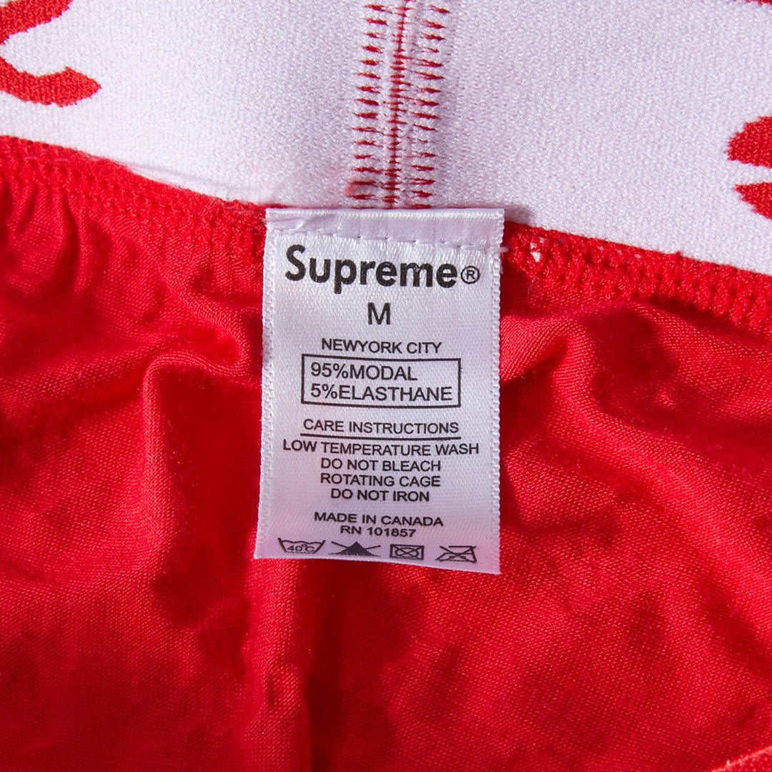 Louis Vuitton x Supreme Cotton All-Over Monogram-Style Graphics Men's Boxer Briefs - 3-Piece Box
