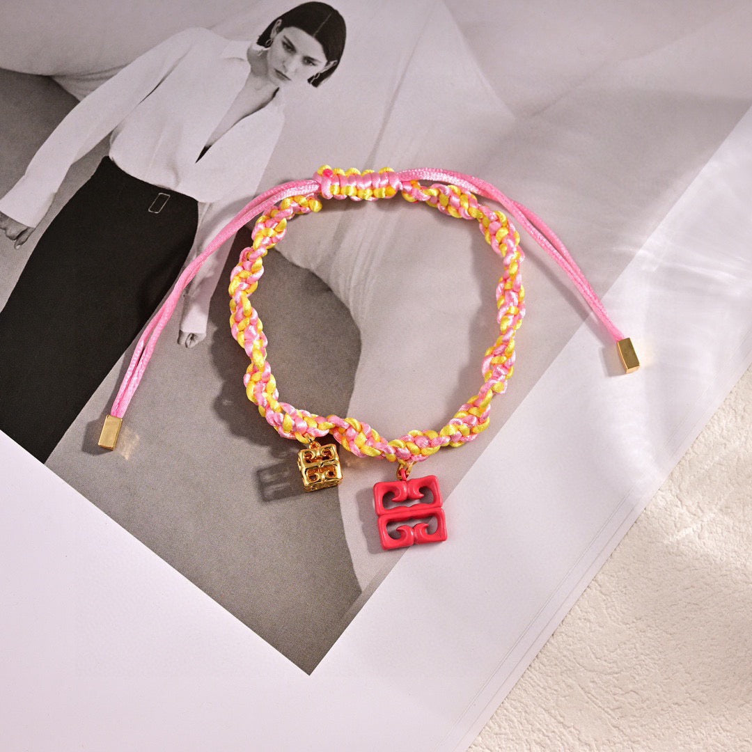 Martin Graham bracelet in polished metal-tone – front view