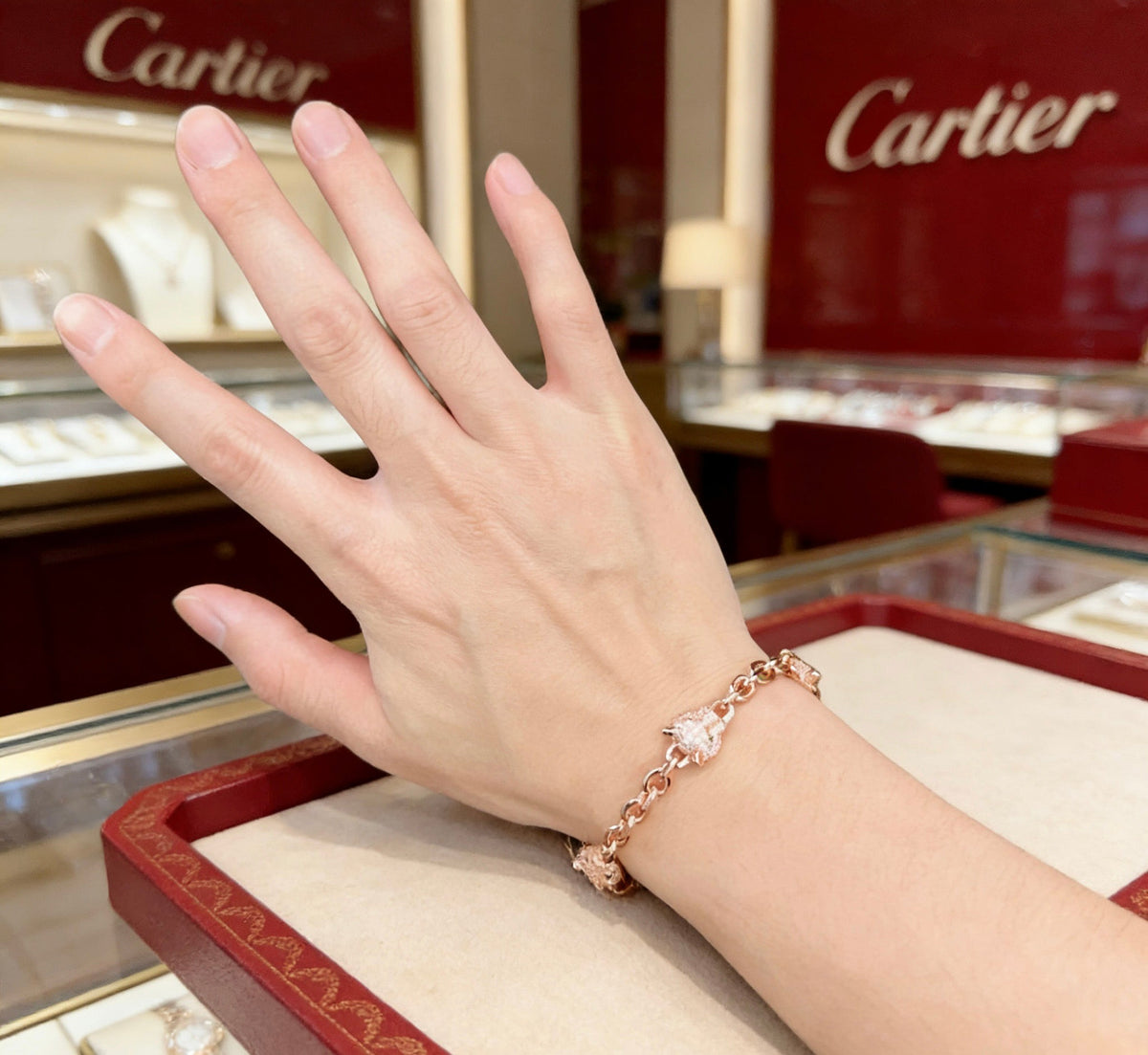 Martin Graham bracelet in polished metal-tone – front view