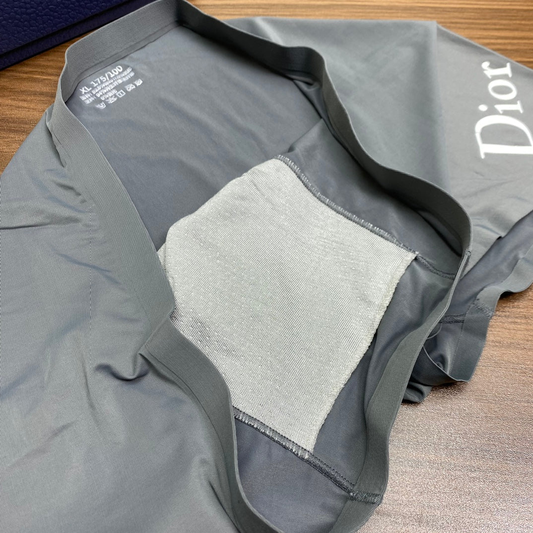 Dior Large Contrast Wordmarks Men's Boxer Briefs - 3-Piece Box