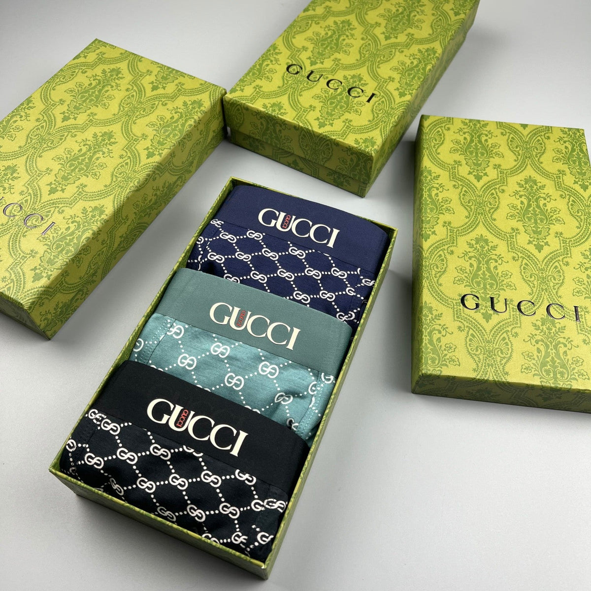 Gucci Modal Blend Men's Underwear - Box of 3