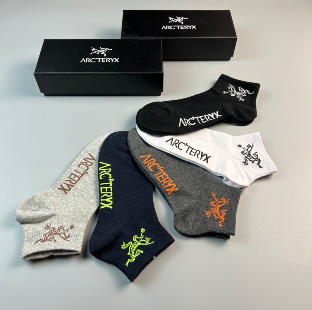 Arc'teryx Cotton Socks - 5-Pair Set