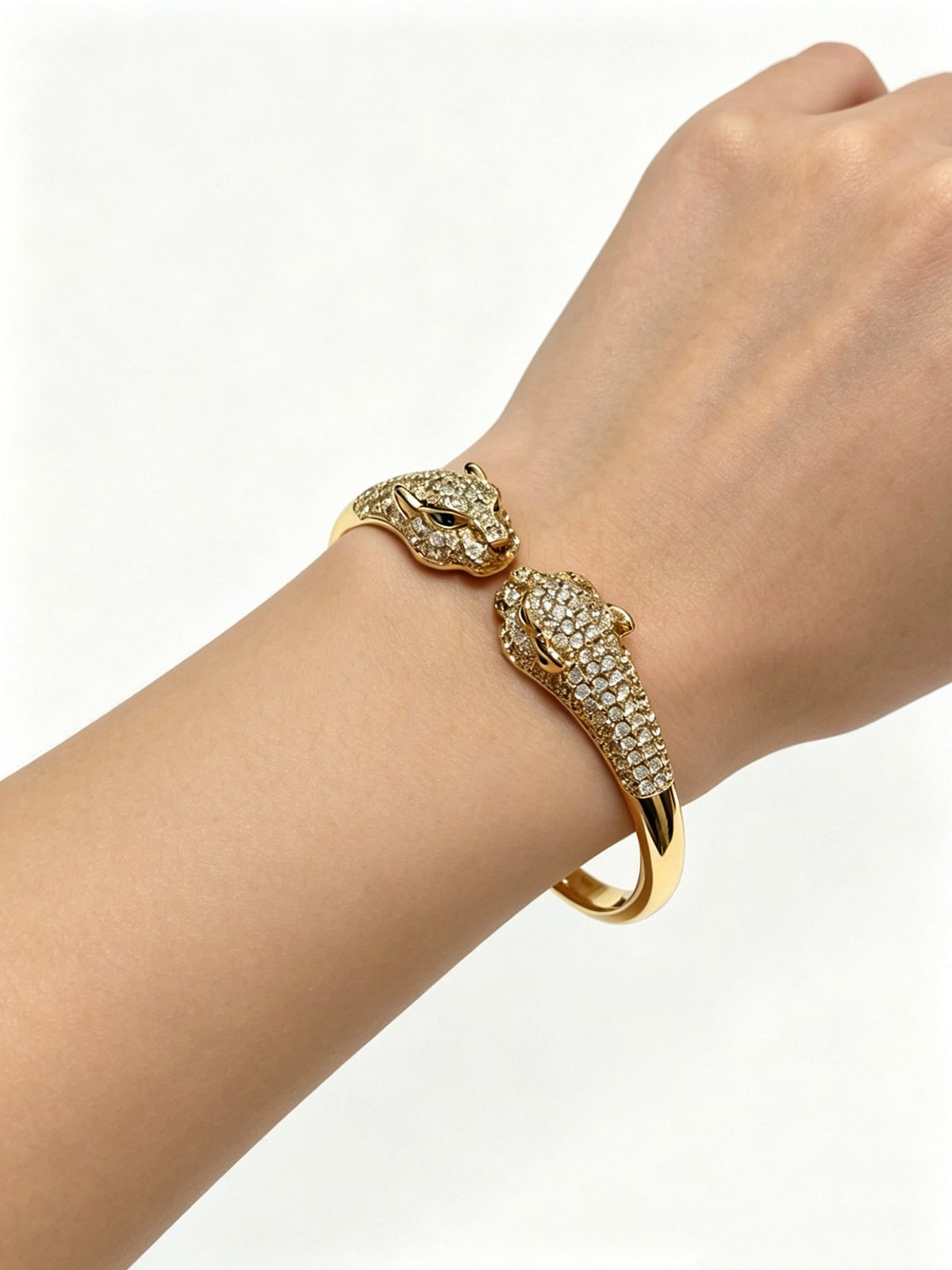 Martin Graham bracelet in polished metal-tone – front view
