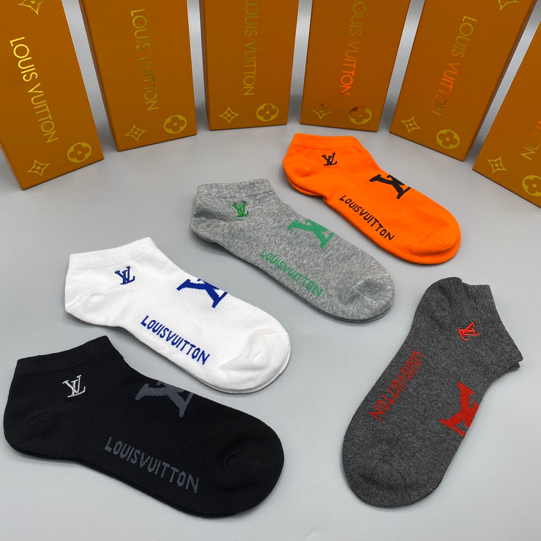 Unbranded No-Show Socks - 5-Pair Set