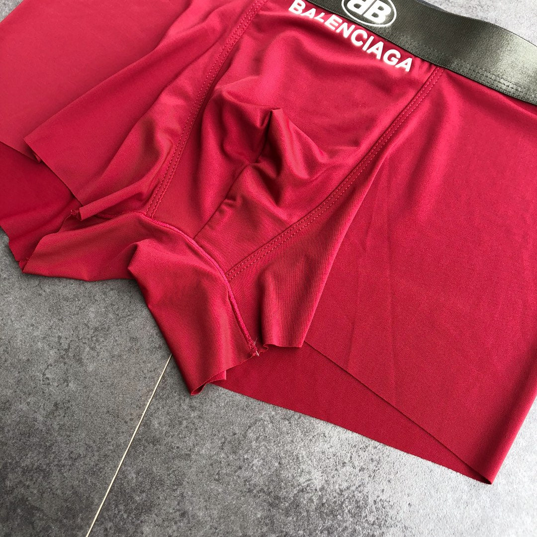 Balenciaga Ice-Silk Men's Boxer Briefs - 3-Piece Box - Sizes L-XXXL