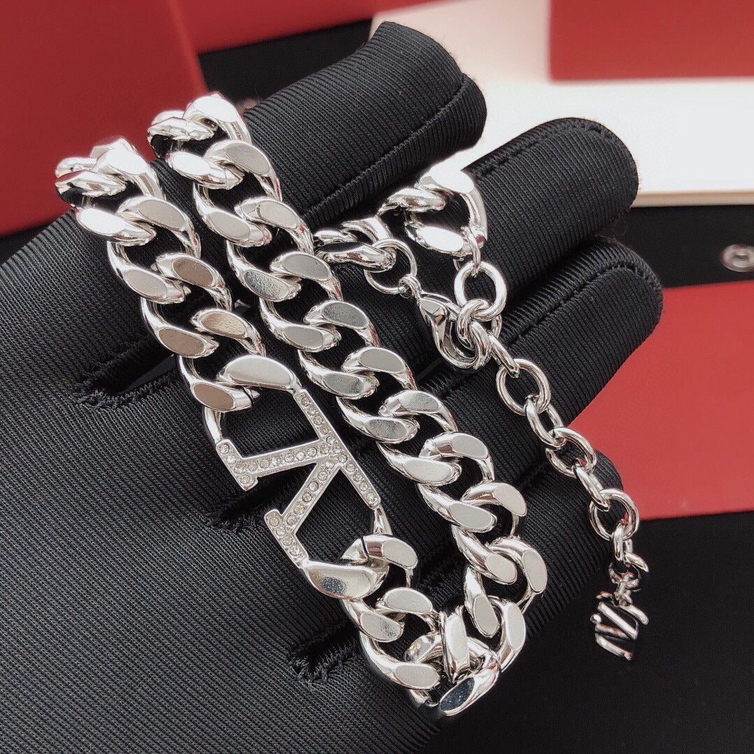 Martin Graham jewelry accessory in polished metal-tone – front view