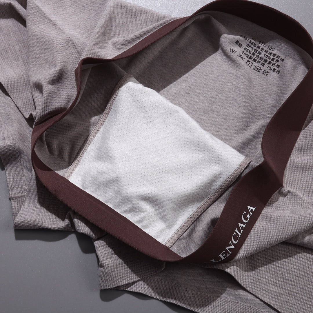 Balenciaga Nylon-Blend Logo Detail Men's Boxer Briefs - 3-Piece Box