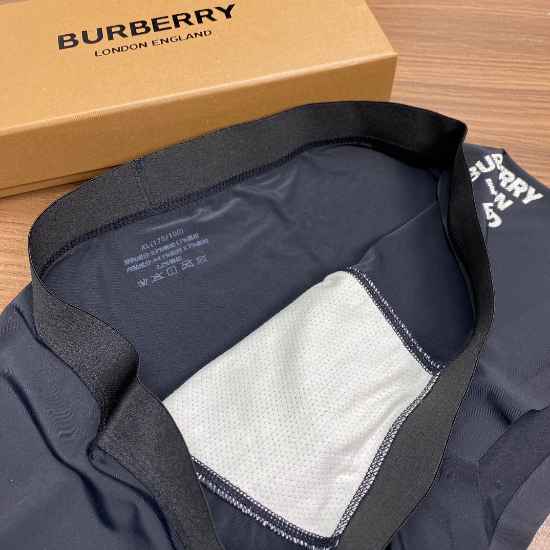 Burberry Contrast Motif Men's Trunk Underwear - 3-Piece Box