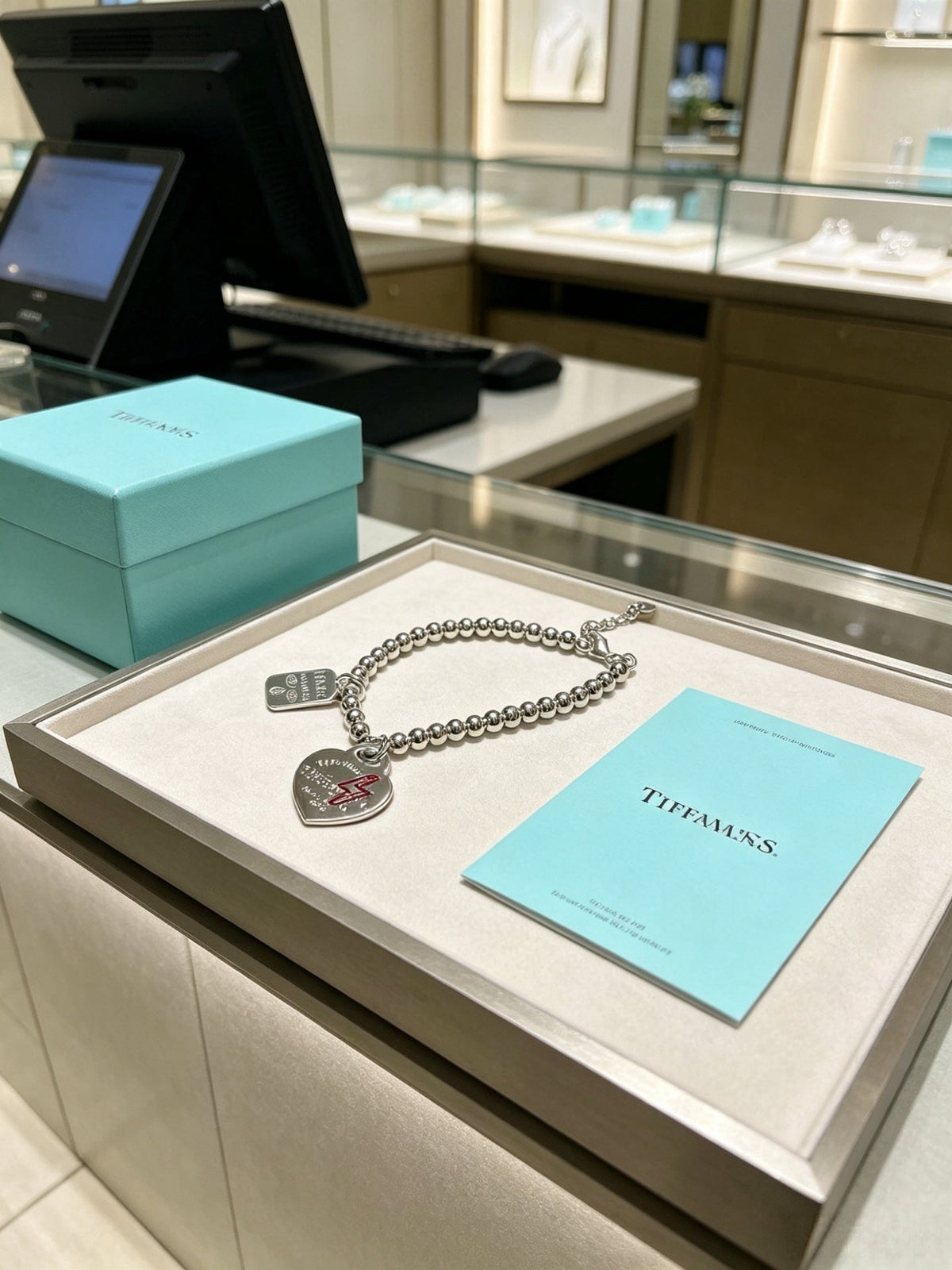 Martin Graham bracelet in polished metal-tone – front product view