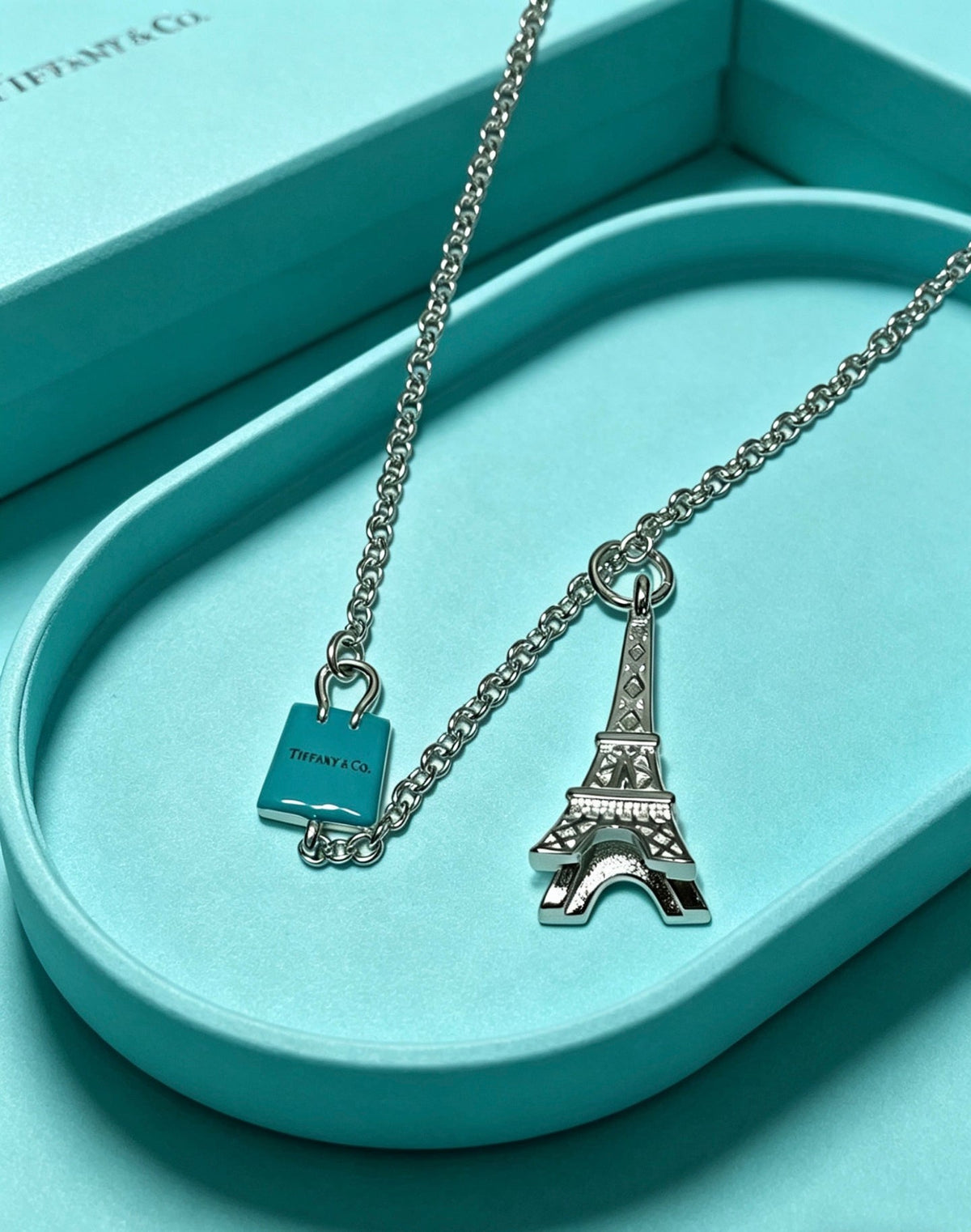 Martin Graham pendant necklace in polished metal-tone – front product view