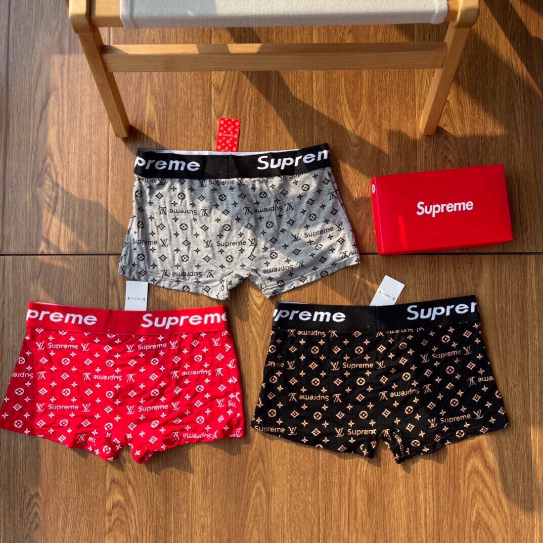 Louis Vuitton Cotton Men's Boxer Briefs - 3-Piece Box - Sizes M-XXL