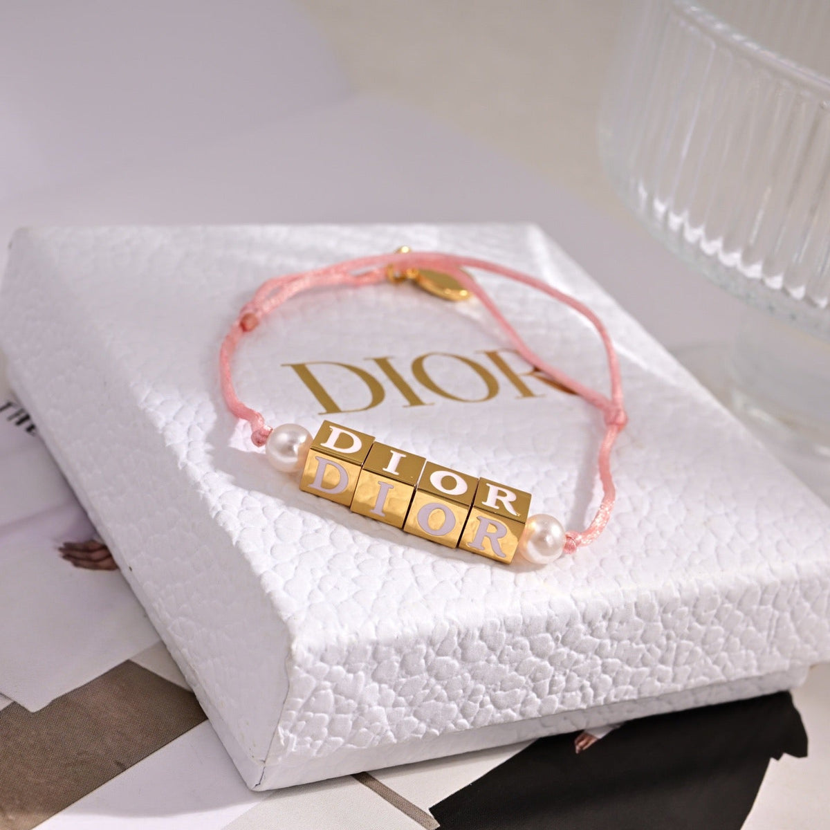 Martin Graham bracelet in polished metal-tone – front view