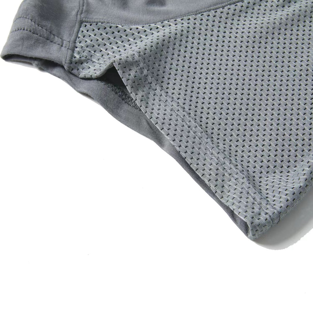 Calvin Klein Navy-And-Red Waistbands Men's Boxer Briefs - 3-Piece Box