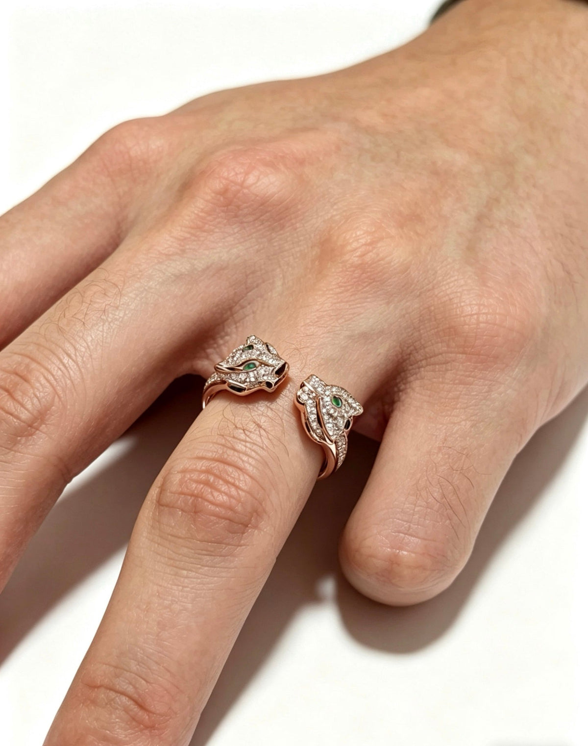 Martin Graham ring in polished metal-tone – front view