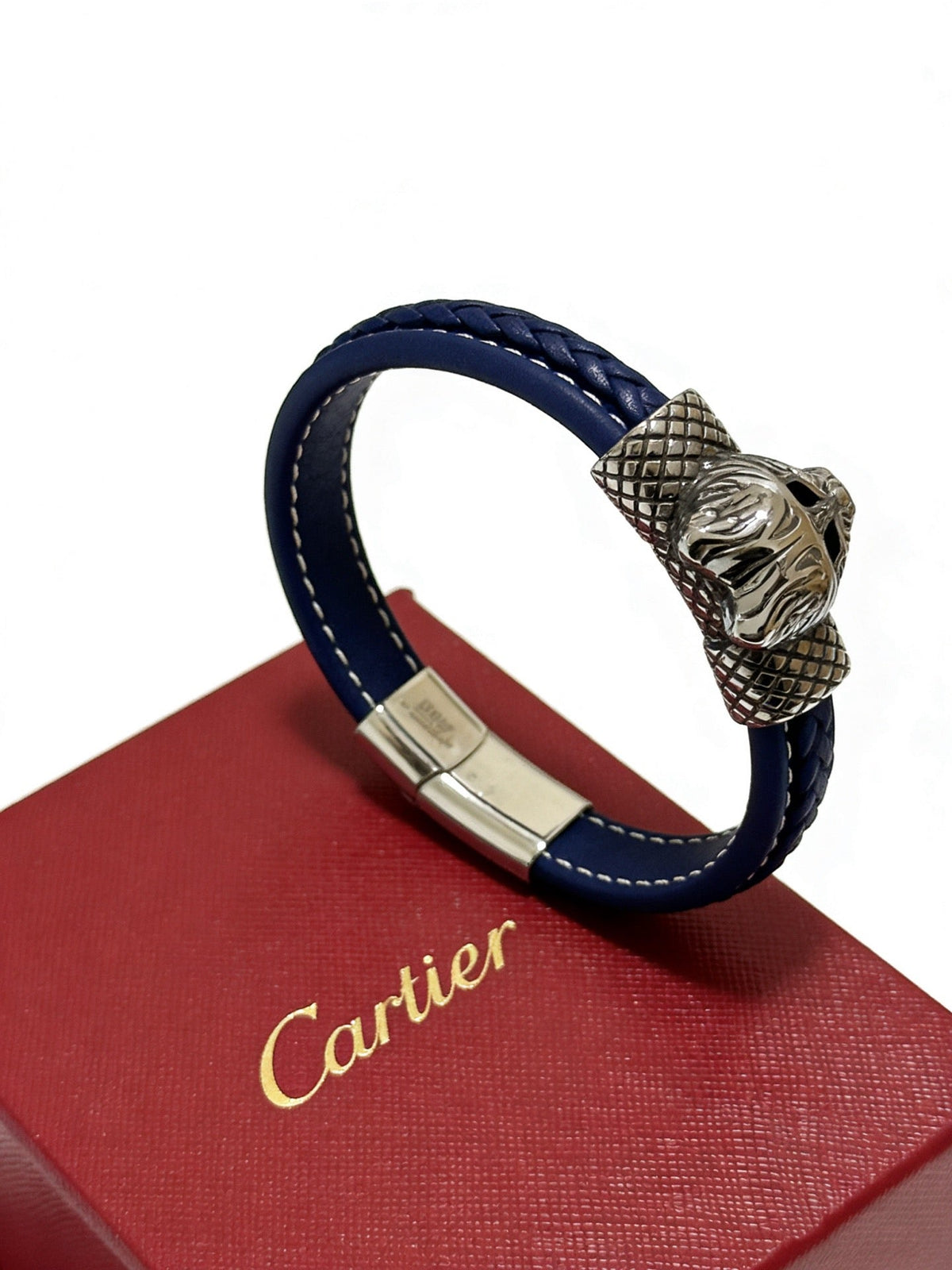 Martin Graham bracelet in polished metal-tone – front view