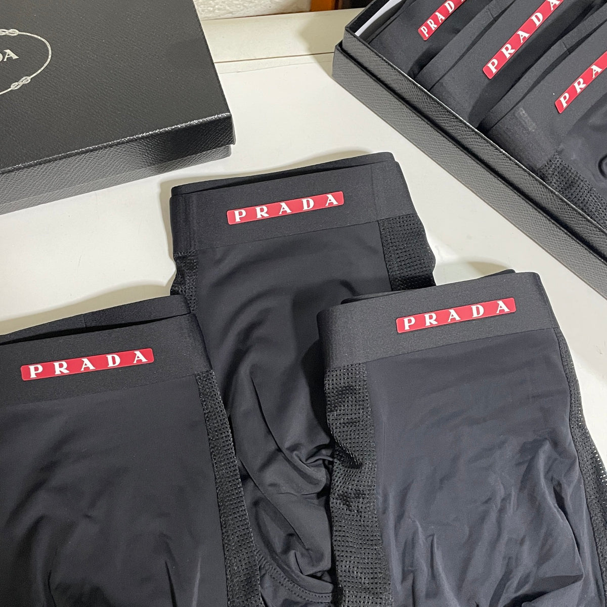 Prada Men's Boxer Briefs - 3-Piece Box
