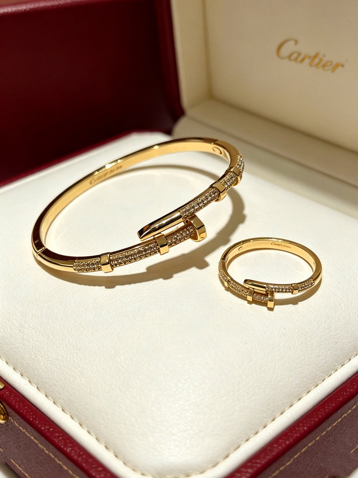 Martin Graham bracelet in polished metal-tone – front view