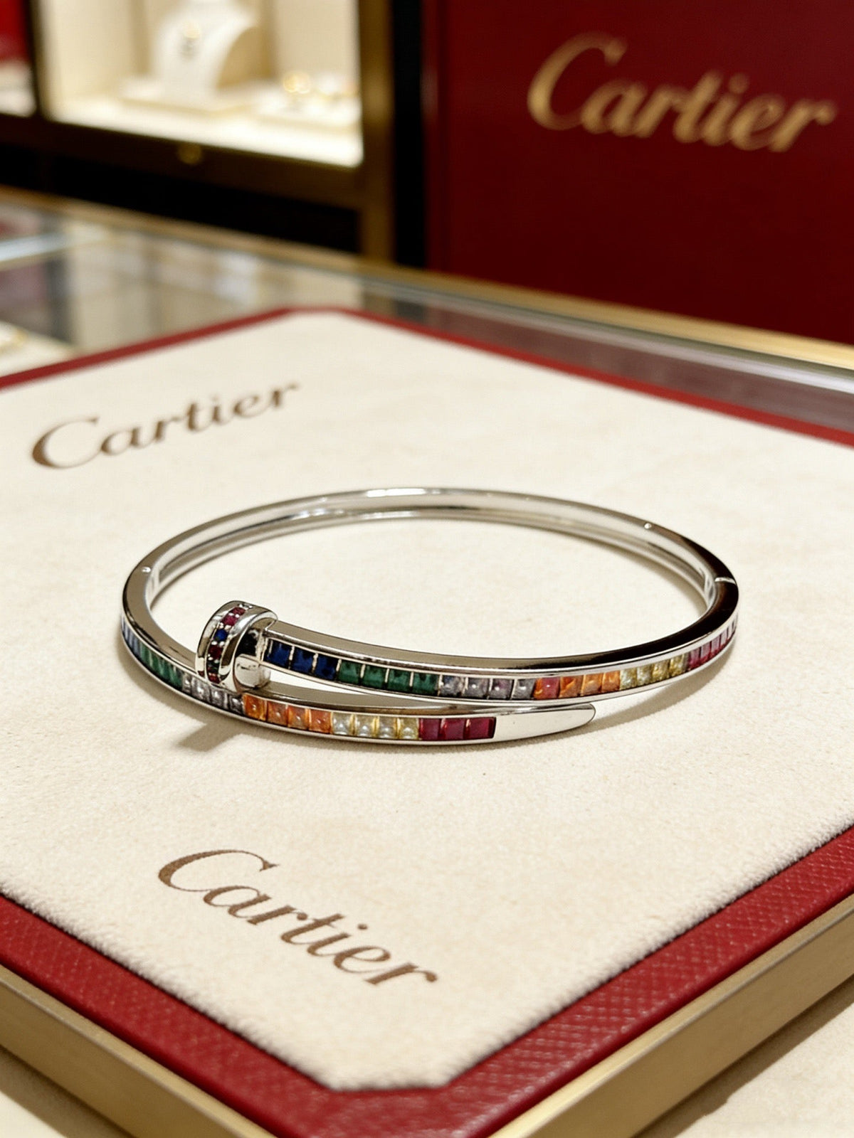 Martin Graham bracelet in polished metal-tone – front view