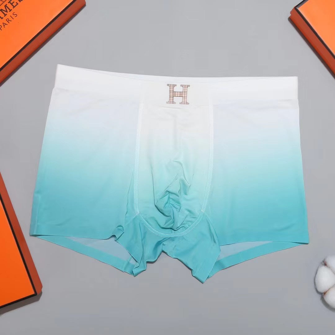 Hermes Gradient Men's Trunk Underwear - 3-Piece Box