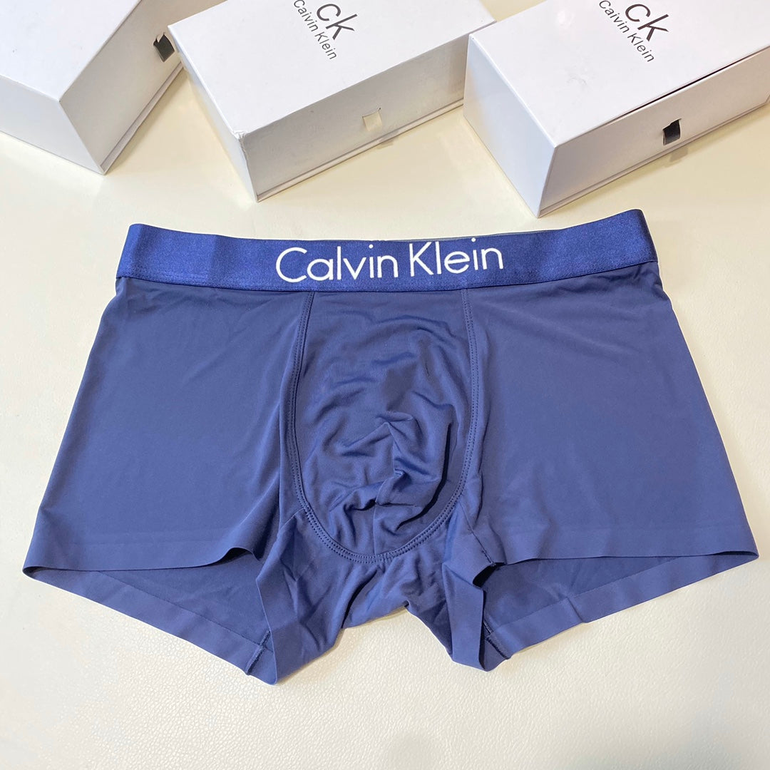 Calvin Klein Broad Logo Waistbands Men's Boxer Briefs - 3-Piece Box