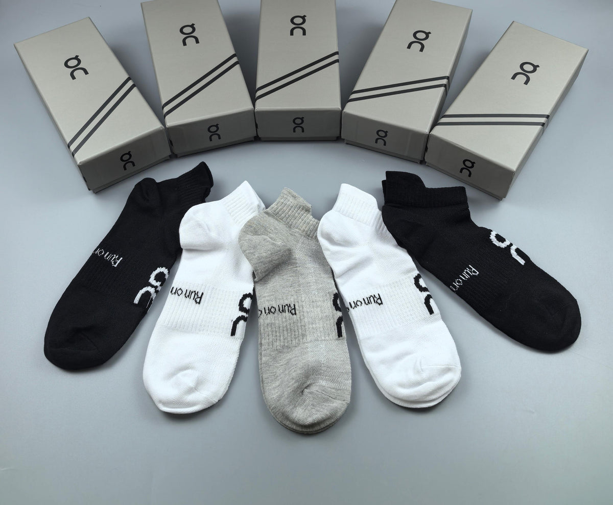 On Cotton Socks - 5-Pair Set