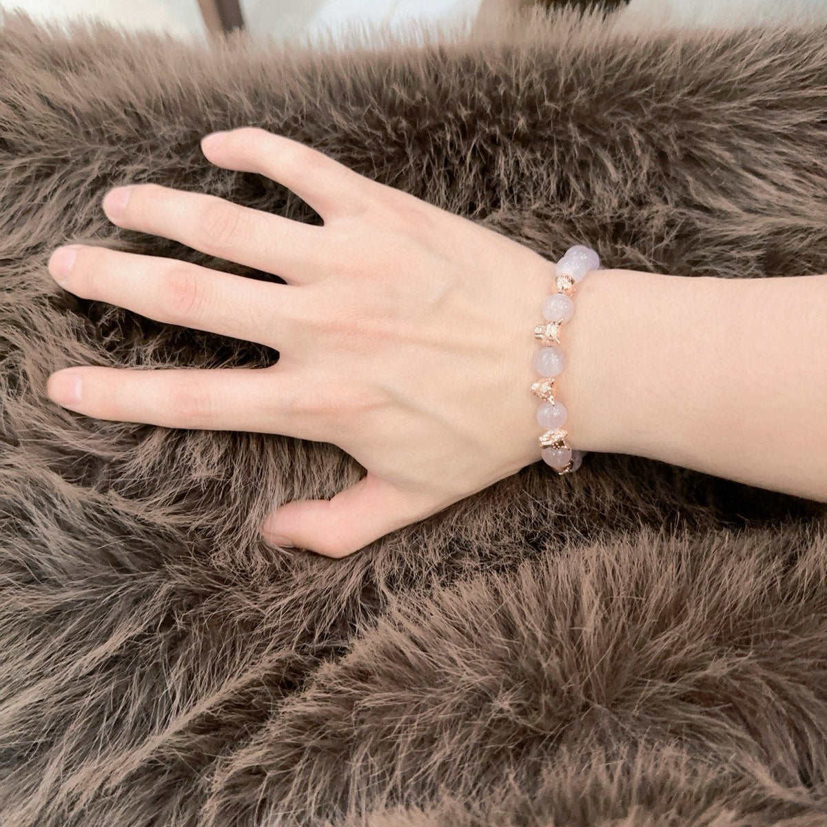 Martin Graham bracelet in polished metal-tone – detail view