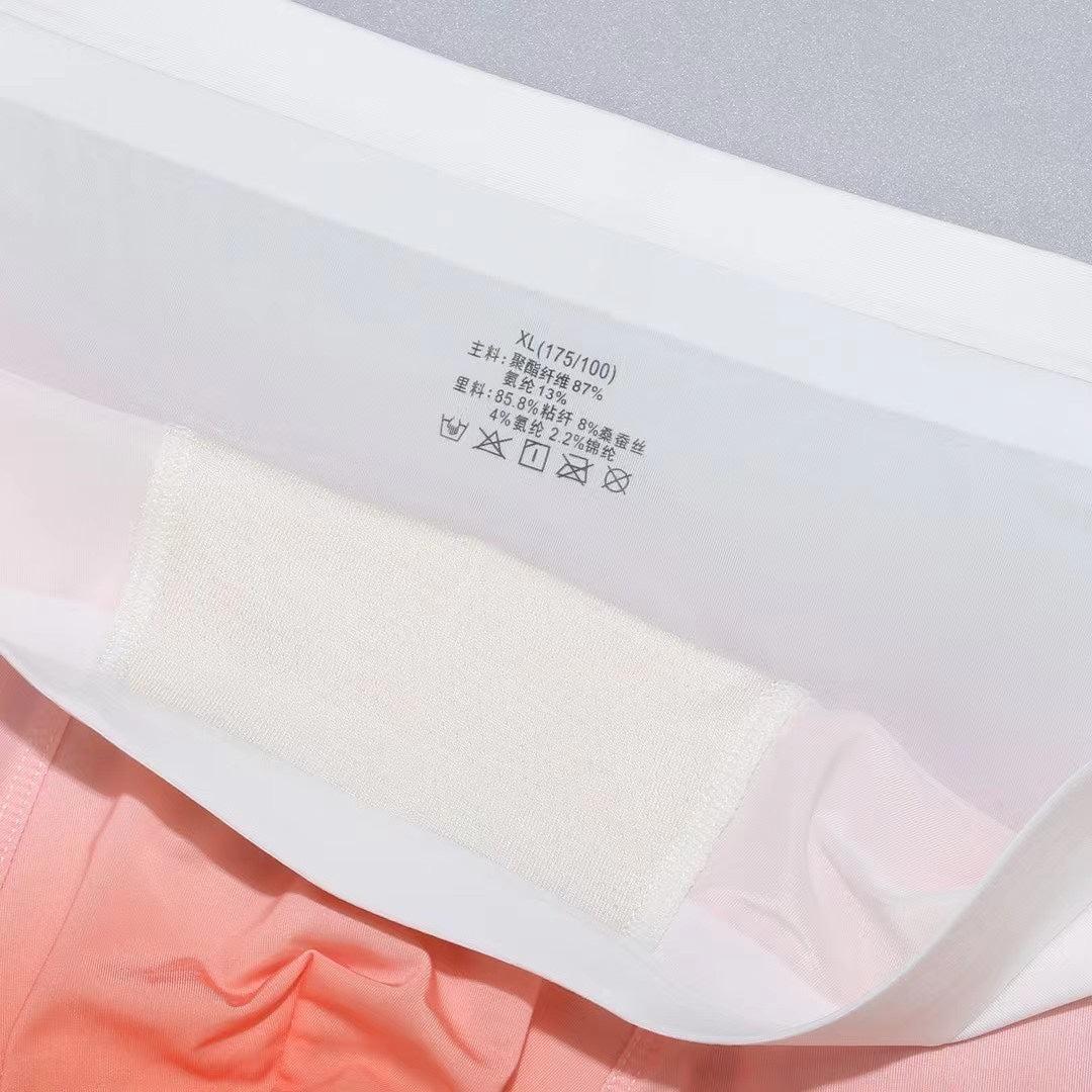 Fendi Coral, White And Grey Gradient Boxer Briefs Men's Boxer Briefs - 3-Piece Box