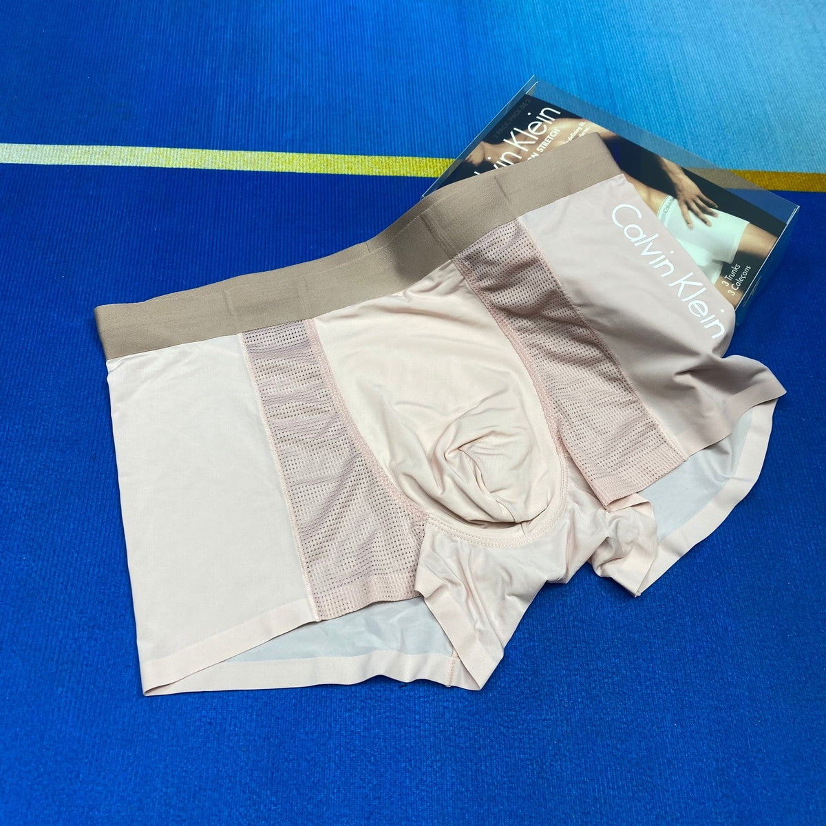 Calvin Klein Ice-Silk Men's Boxer Briefs - 3-Piece Box - Sizes L-XXXL