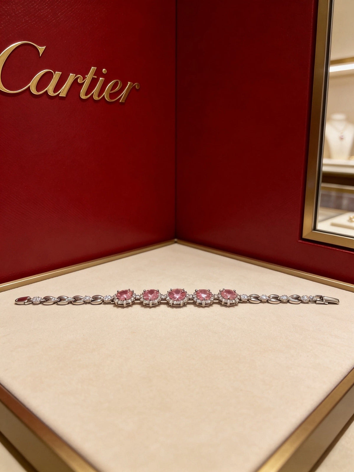 Martin Graham bracelet in polished metal-tone – detail view