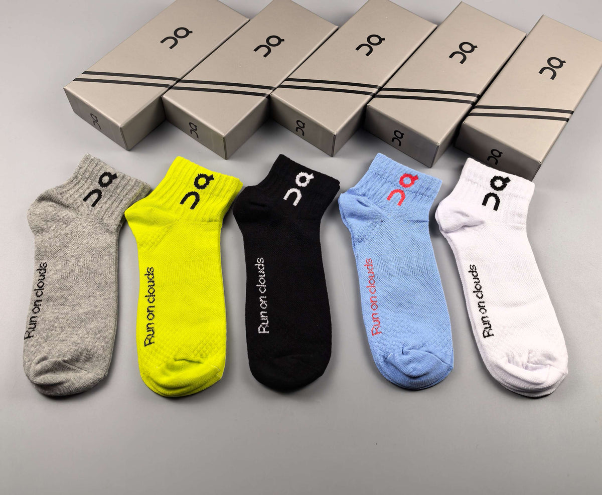 On Cotton Socks - 5-Pair Set