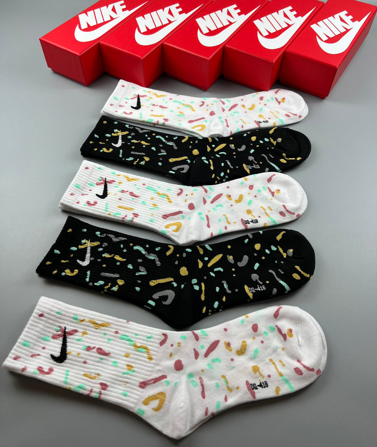 Nike Paint-Splash Crew Socks - Assorted Set