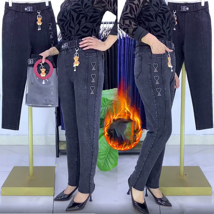 Reinforced Stretch Jeans for Winter Clothing & Accessories