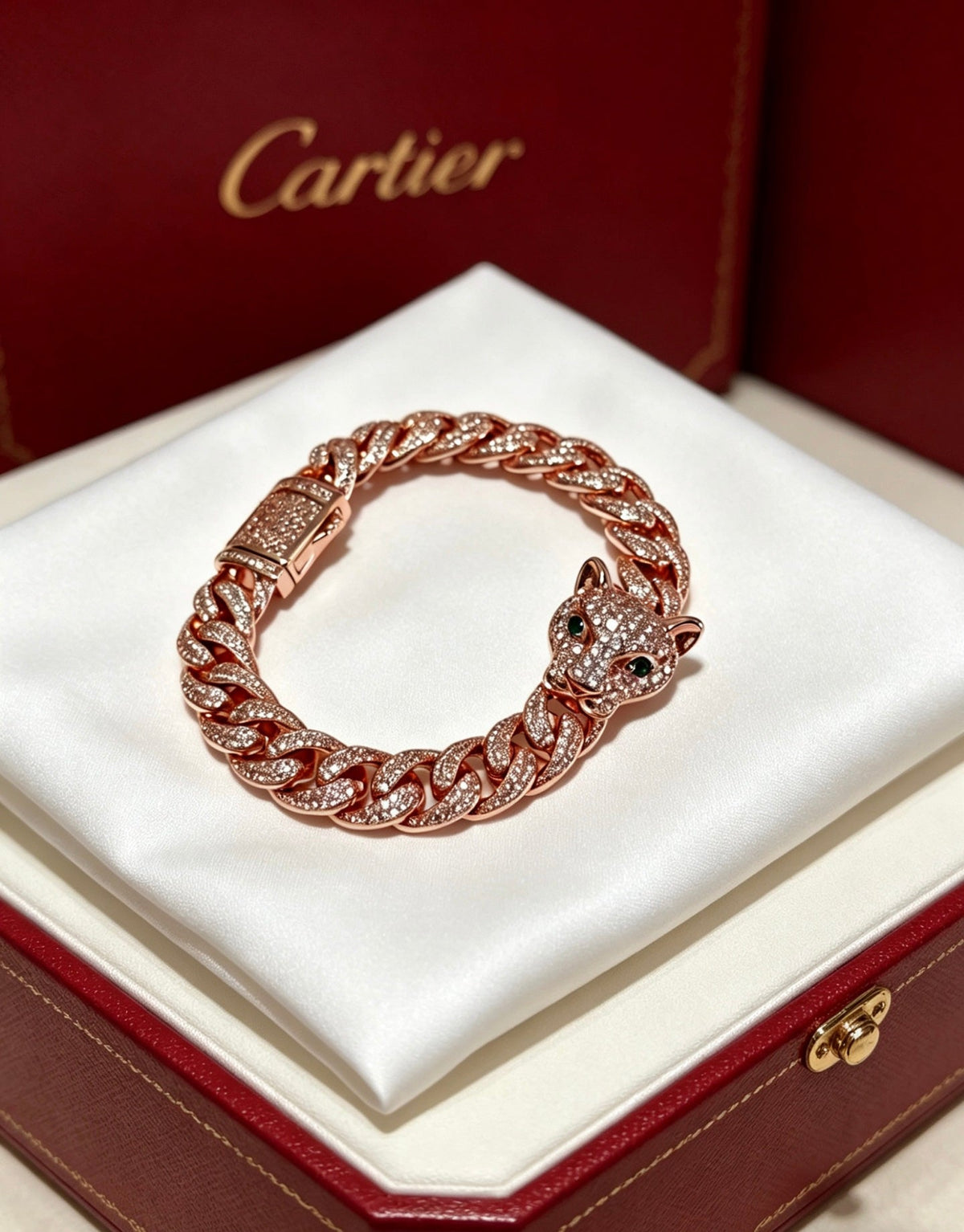 Martin Graham bracelet in polished metal-tone – detail view