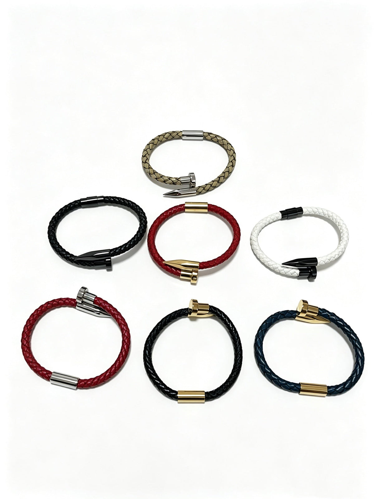 Martin Graham bracelet in polished metal-tone – detail view